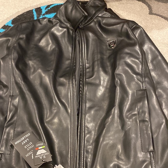 EA Collection faux leather bomber (new) - Picture 2 of 2